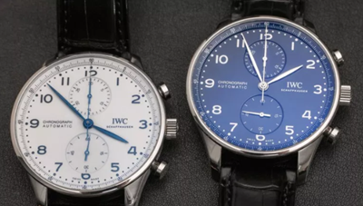 de studie Afhankelijkheid tiran goedkope IWC Portugieser Chronograph Edition '150 Years' horloges